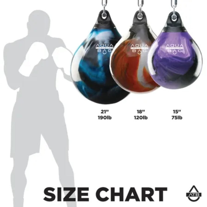 Aqua Punching Bag 21" - Black Eye