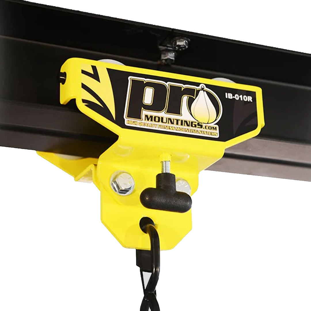 Black/Yellow Pro Mountings IB-010R I-Beam Roller Mount