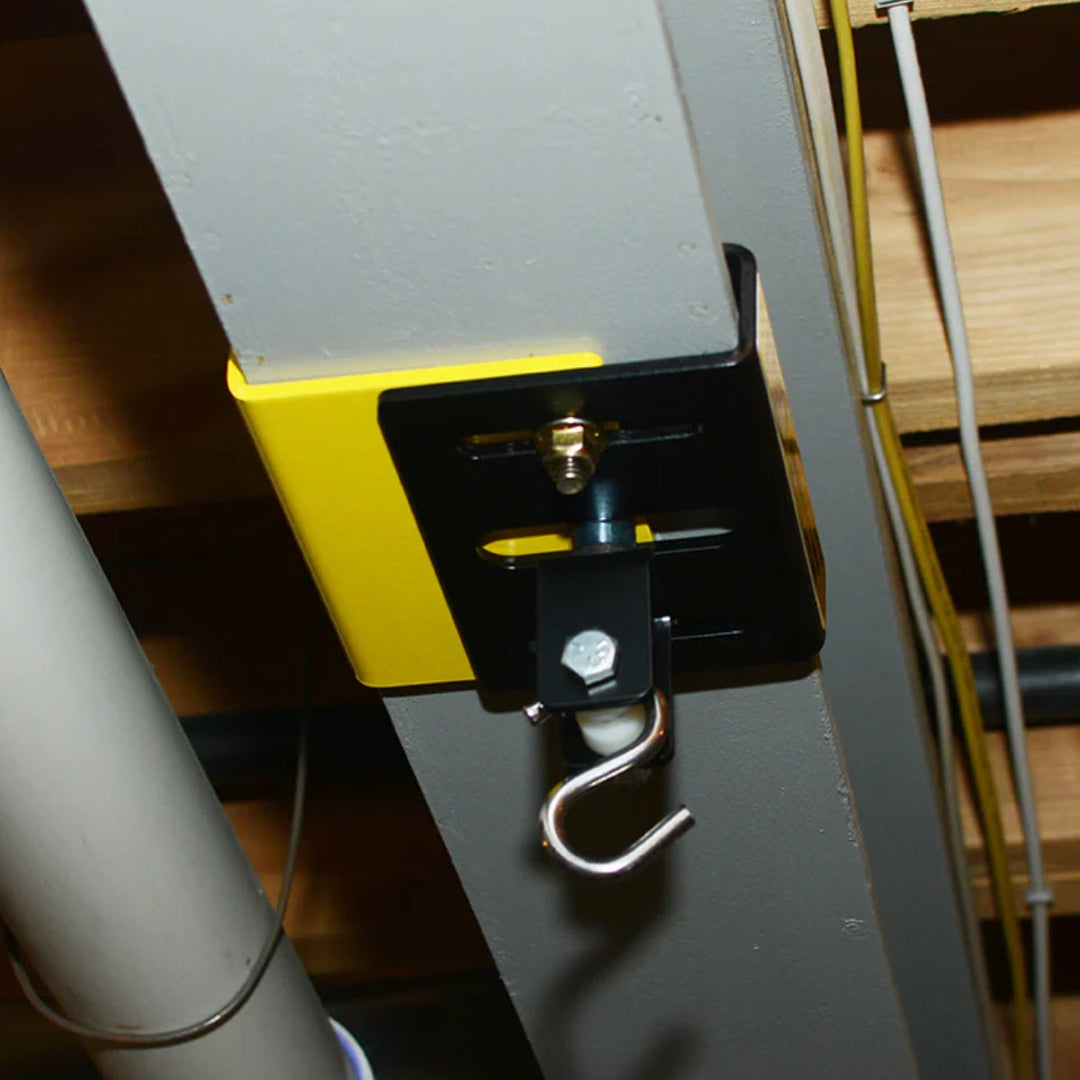 Black/Yellow Pro Mountings IB-1100 I-Beam Mount