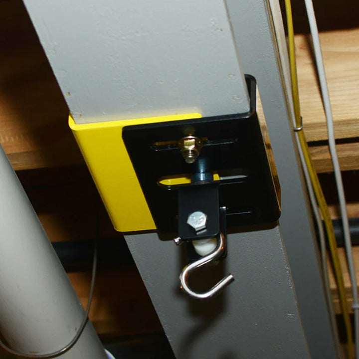 Black/Yellow Pro Mountings IB-1100 I-Beam Mount