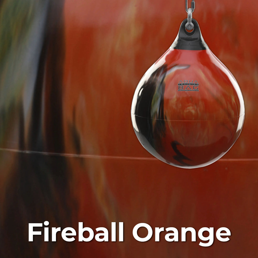 Aqua Punching Bag 18" - Fireball Orange